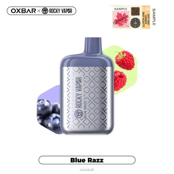 OXVA OXBAR 4500 OXVA London BLUE RAZZ N6DT35