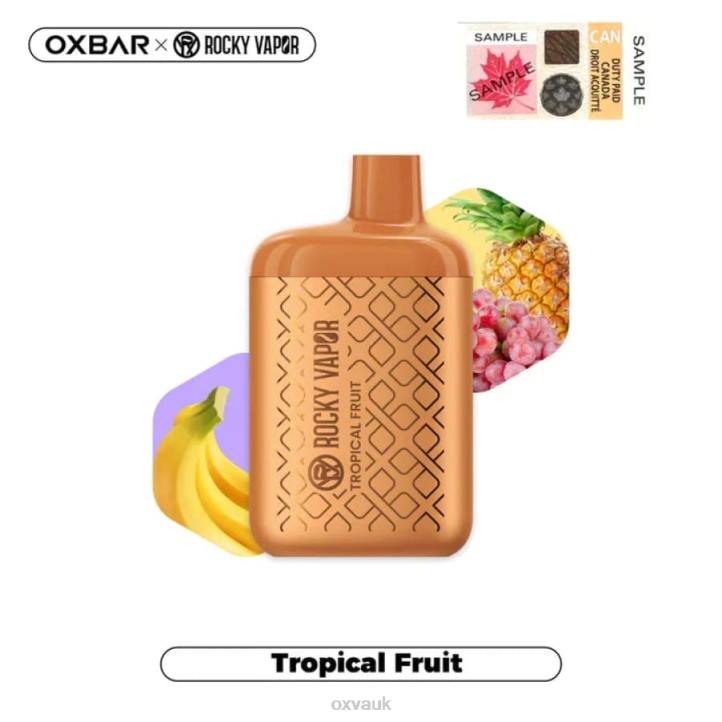 OXVA OXBAR 4500 OXVA Pods UK TROPICAL FRUIT N6DT34