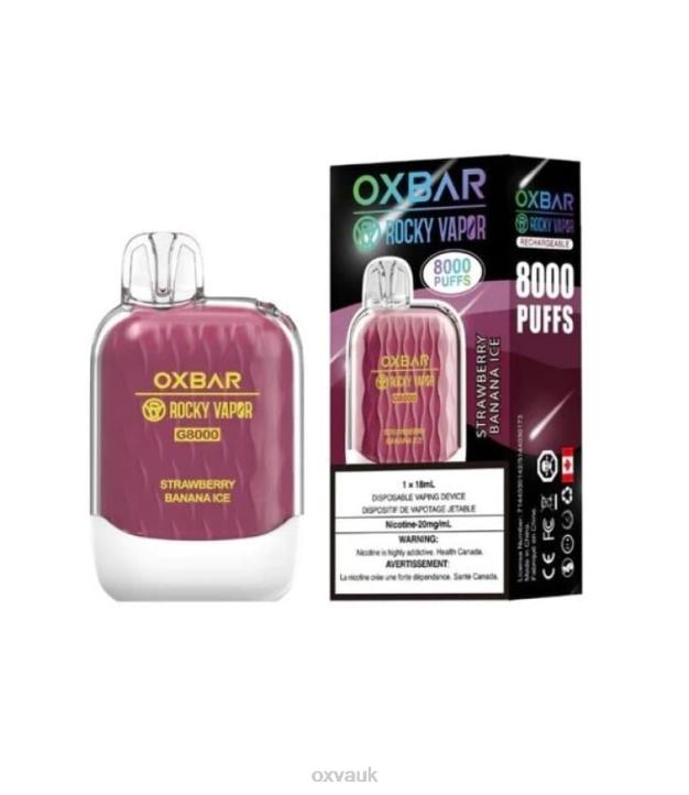 OXVA OXBAR G8000 OXVA UK STRAWBERRY BANANA ICE N6DT41