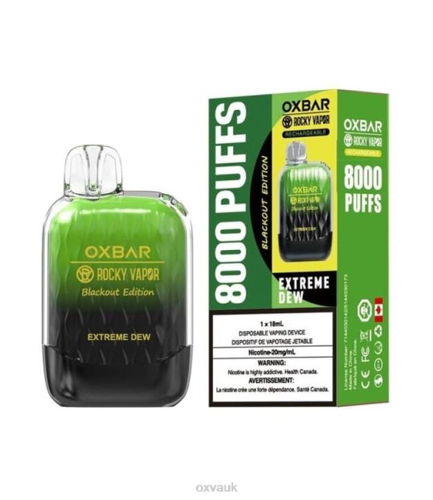 OXVA OXBAR G8000 OXVA Vape Pod EXTREME DEW N6DT43