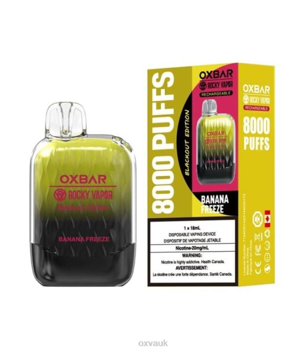 OXVA OXBAR G8000 OXVA Vape Price BANANA FREEZE N6DT46