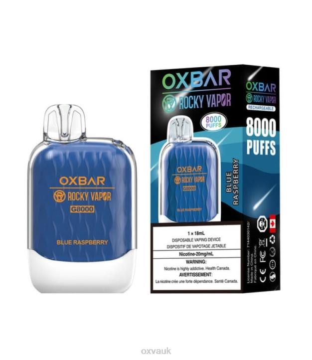 OXVA OXBAR G8000 OXVA Vape Price BLUE RASPBERRY N6DT36
