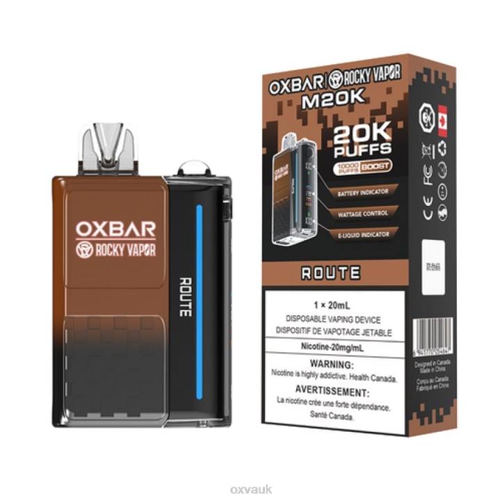 OXVA OXBAR M20K OXVA London ROUTE N6DT5