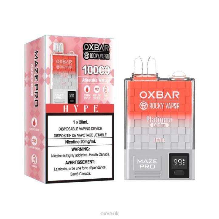 OXVA OXBAR MAZE PRO 10000 OXVA Disposable Pod HYPE N6DT17