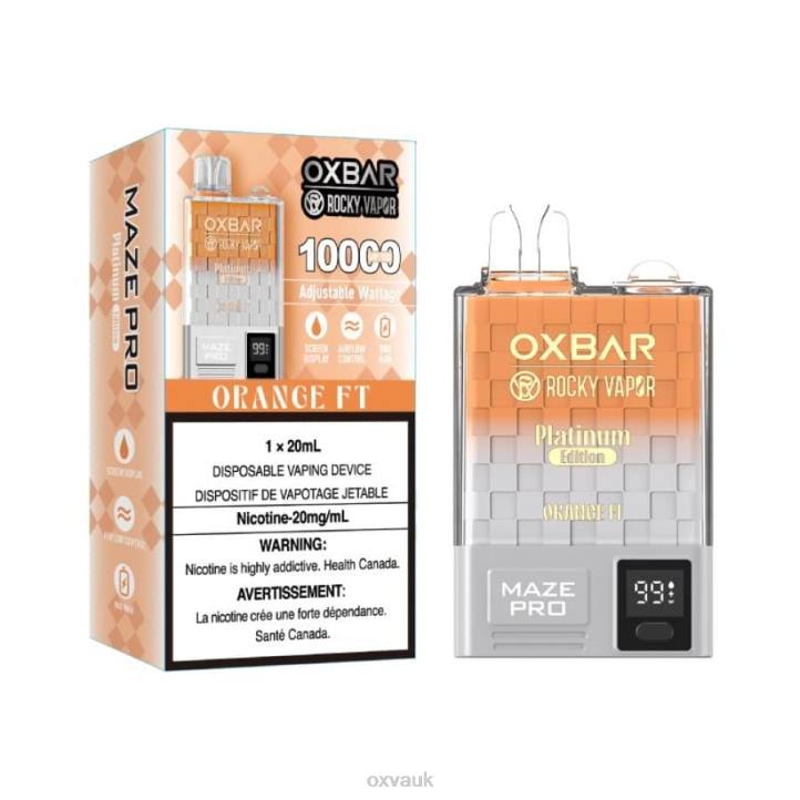 OXVA OXBAR MAZE PRO 10000 OXVA London ORANGE FT N6DT15