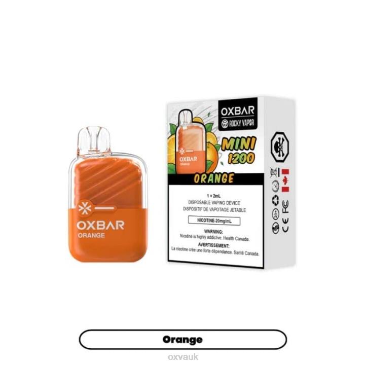 OXVA OXBAR MINI 1200 OXVA Disposable Pod ORANGE N6DT7