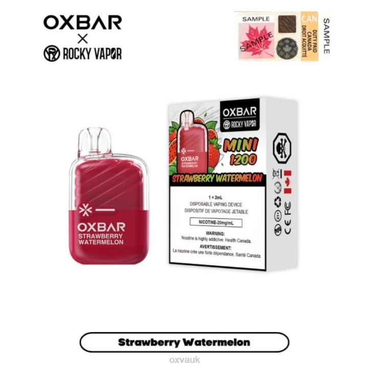OXVA OXBAR MINI 1200 OXVA Disposable Vape Price STRAWBERRY WATERMELON N6DT18