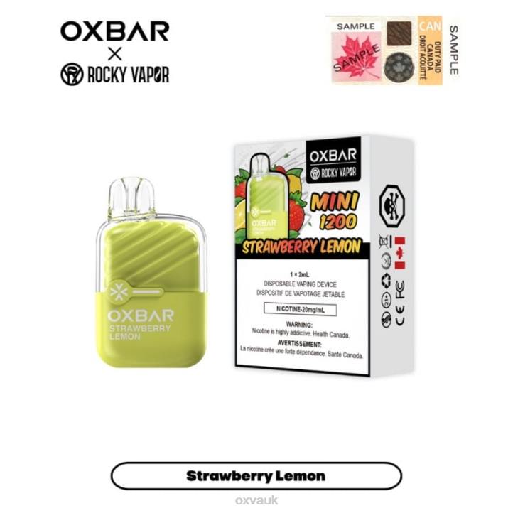 OXVA OXBAR MINI 1200 OXVA Price STRAWBERRY LEMON N6DT19