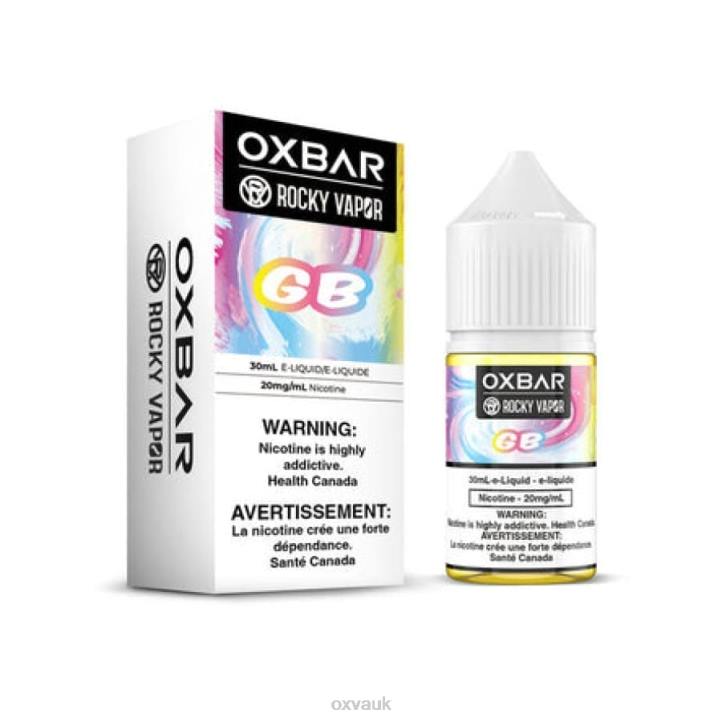 OXVA OXBAR OXVA Disposable Pod GB N6DT57 30ML SALT NIC