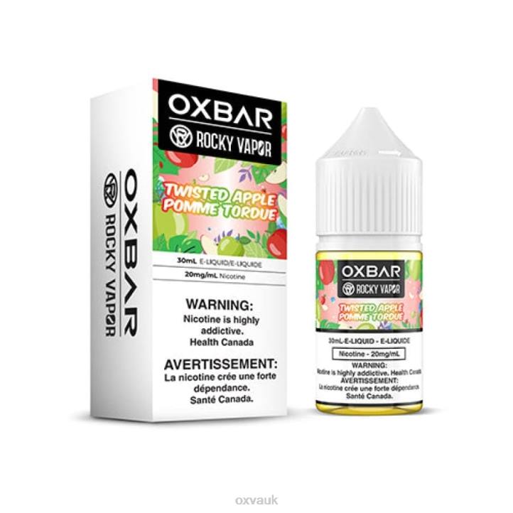 OXVA OXBAR OXVA UK TWISTED APPLE N6DT51 30ML SALT NIC