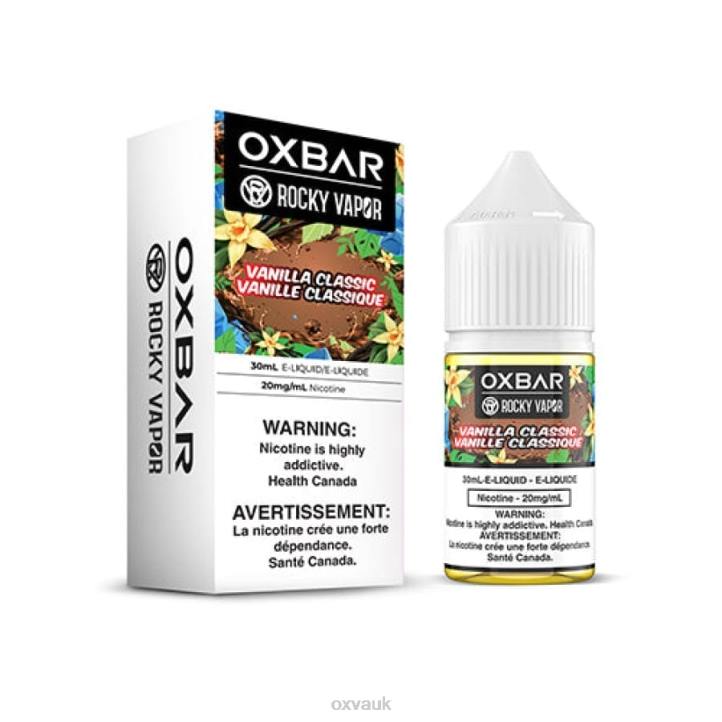 OXVA OXBAR OXVA Vape Shop VANILLA CLASSIC N6DT50 30ML SALT NIC