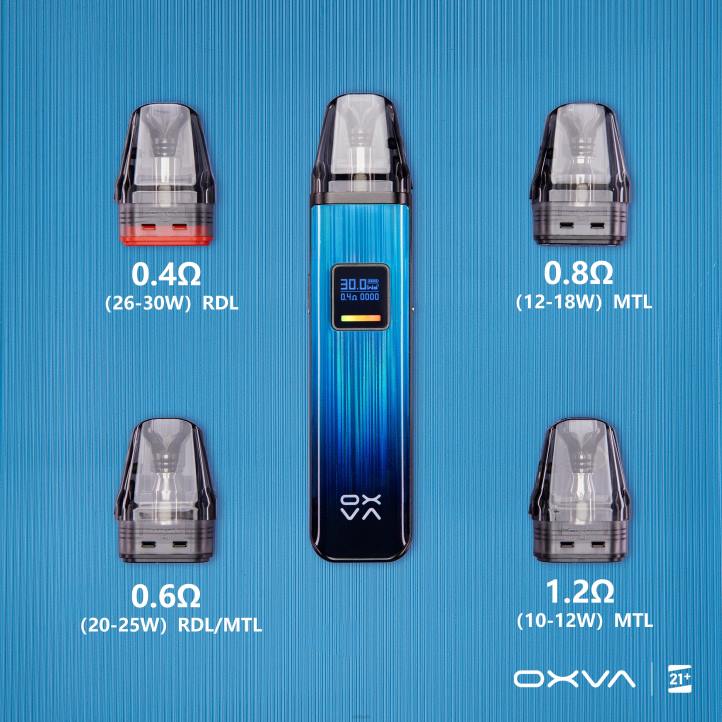 OXVA XLIM V3 OXVA Vape Pod GREY N6DT83 CARTRIDGE TOP FILL