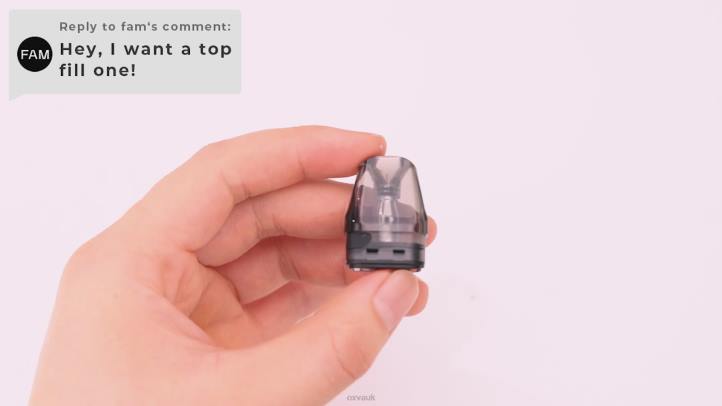 OXVA XLIM V3 OXVA Vape Pod GREY N6DT83 CARTRIDGE TOP FILL